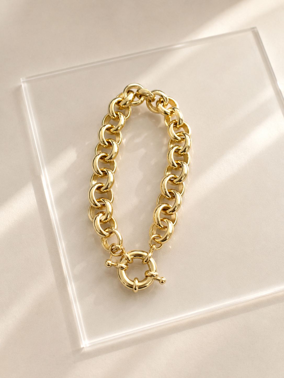 Pulseira elo portugues 24g
